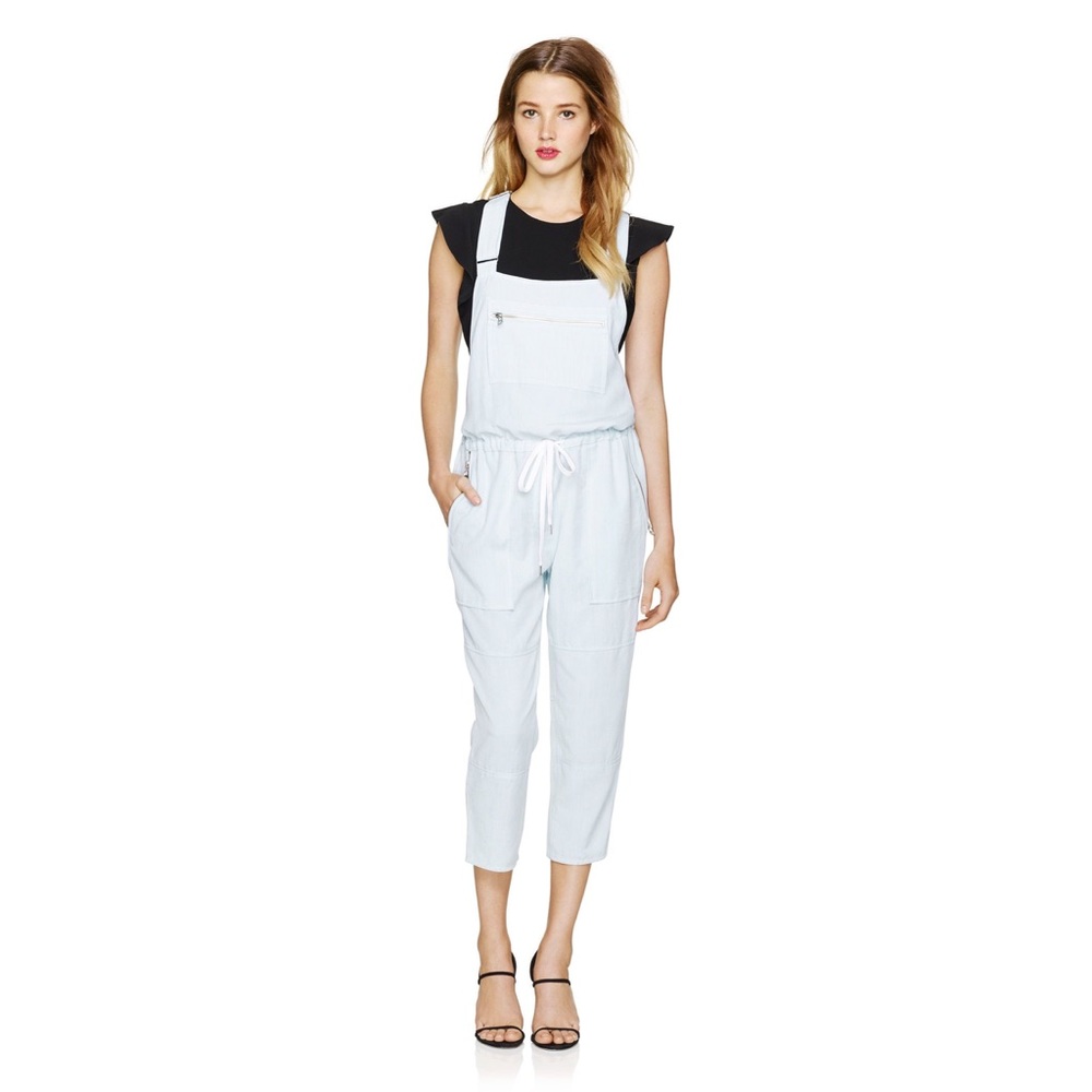 Aritzia Wilfred Free Valletta Light Blue Overalls